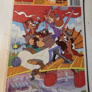 Disney Chip N Dale Rescue Rangers Frame-Tray Puzzle